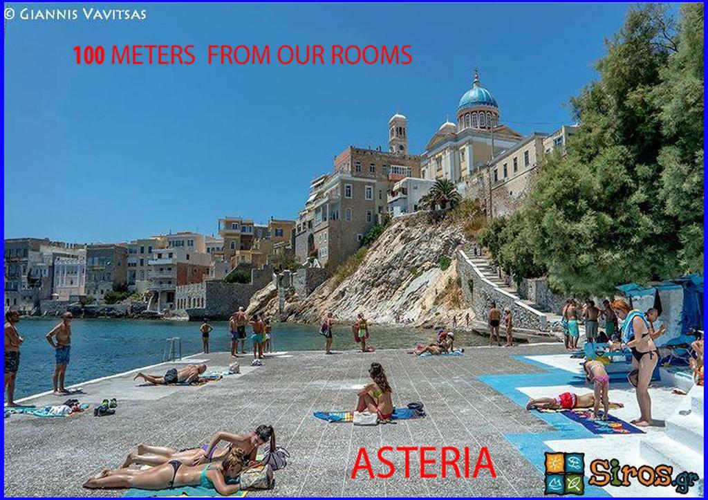 Apergis Rooms Ermoupoli Dış mekan fotoğraf