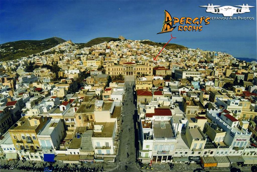 Apergis Rooms Ermoupoli Dış mekan fotoğraf